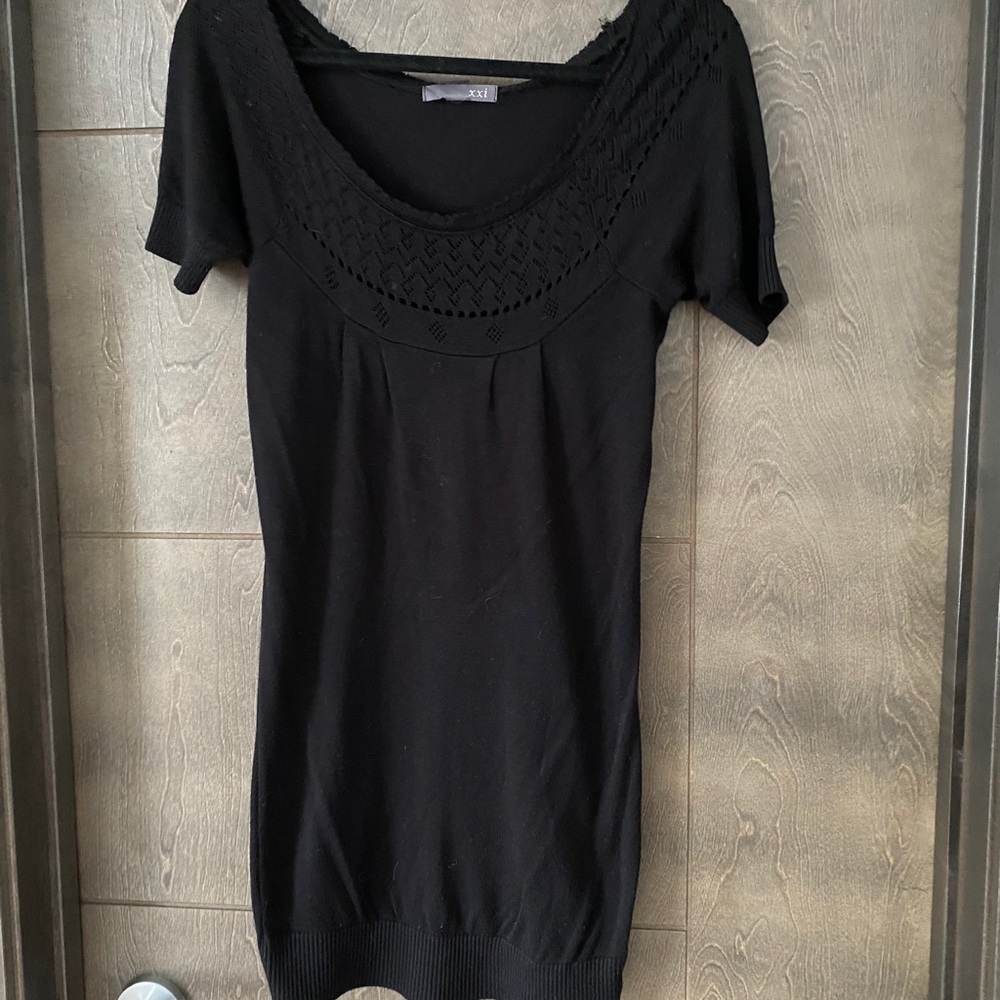 Forever 21 Black Sweater Dress